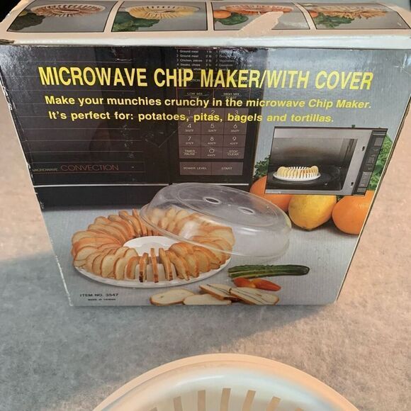 Microwave Chip Maker/With Cover - Picture 6 of 7